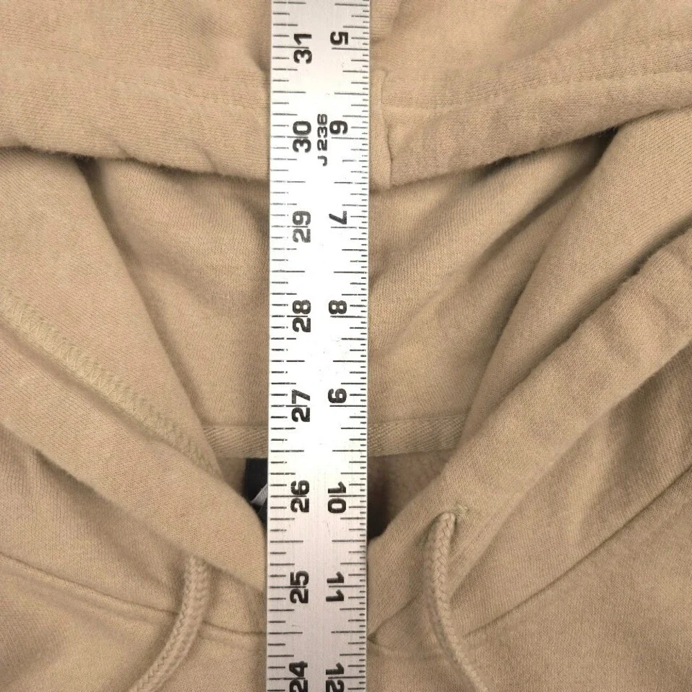 The North Face Mens Medium Beige Camo Logo Pullover Hoodie Sweatshirt F21
